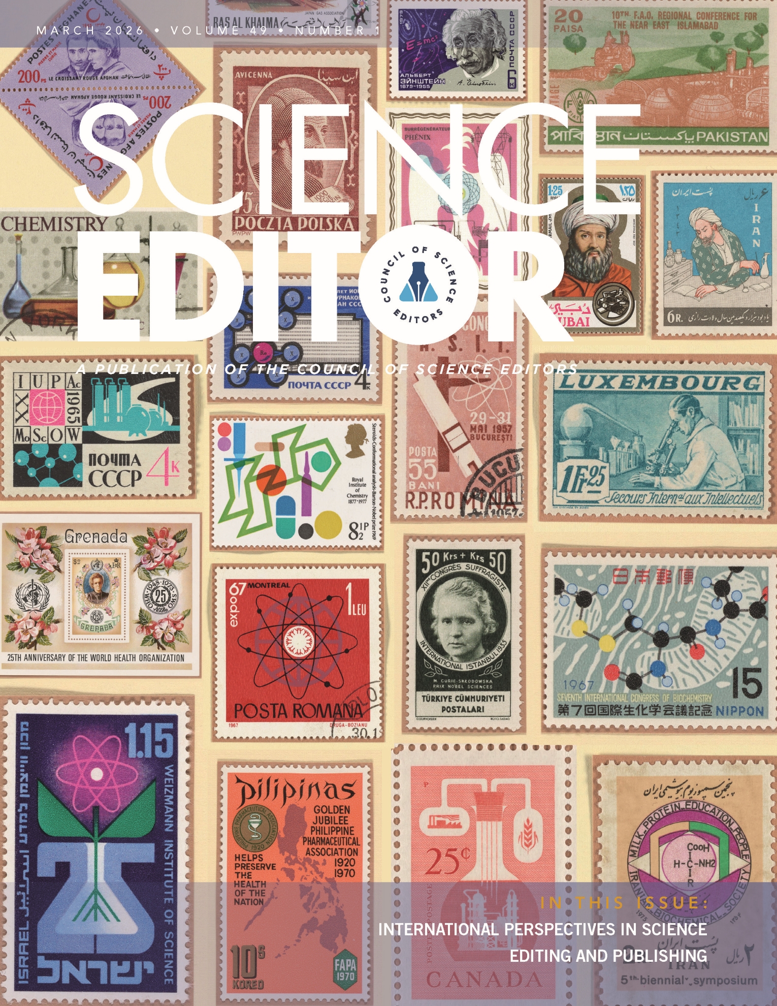 Science Editor 49.1 Cover